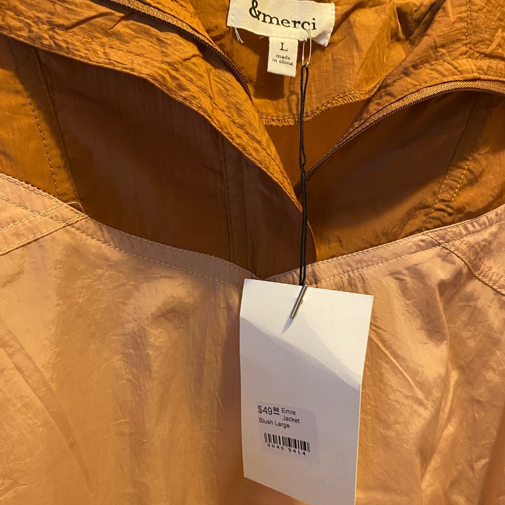 Color block wind breaker jacket - Picture 4 of 4